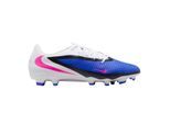 Nike Voetbalschoenen voor heren van de Academy-serie, voor harde ondergrond (Blauw/Wit/Roze)