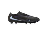 Nike Unisex voetbalschoenen voor volwassenen: Phantom 6 Low Cut voor harde ondergrond (Zwart)