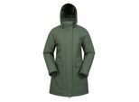 Mountain Warehouse Dames/Dames Rain On Waterdichte Gewatteerde Jas (Kaki Bruin)