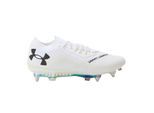 Under Armour Shadow Elite 2.0 voetbalschoenen voor heren, voor harde ondergrond (Wit)