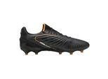 Puma Heren King Ultimate Stevige Grond Voetbalschoenen (Zwart/Zilver)