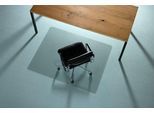 Bodenschutzmatte ECOGRIP HEAVY, für Teppichböden, Ankernoppen, temperaturbeständig, transparent, L 1200 x B 1500 mm