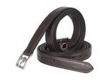 Equinate Leder Steigbügelriemen Superior mit Edelstahlschnallen braun 1,4 m