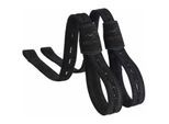Equinate Slimline Mono Steigbügelriemen Columbia aus Wildleder schwarz 70 cm