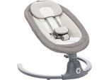 Babywippe FILLIKID "Stella", Baby, grau, Metall, Polyester, Polypropylen, uni, Babywippen Babywippe, elektrisch; intelligente KI-Bewegungserkennung