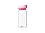 Trinkflasche MEPAL "Trinkflasche mit Klappdeckel Campus 600 ml", rosa (cool pink), H:19,5cm, Trinkflaschen, Trinkflasche, Spülmaschinengeeignet