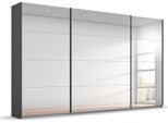 Kleiderschrank OTTO HOME "Mehrzweckschrank Aktenschrank Möbel Mietswohnung Schlafzimmer OTELI", grau (graumetallic), B:315cm H:210cm T:62cm, Holzwerkstoff, Schränke, Kleiderschrank, Breiten 203/271/315/360 cm Höhen 210/229 cm MADE IN GERMANY