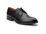 Base London Edison Leren Herenschoenen Met Zwarte Veters.