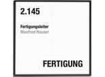 moedel Türschild Madrid, Aluminiumrahmen, individuell beschriftbar, Polyester-Abdeckung, Klebemontage, B 150 x H 150 mm, schwarz
