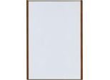 moedel Wandschild LMH, DIN A3, Hochformat, Holz- und Aluminiumrahmen, Klebe- oder Schraubmontage, B 308,5 x H 422,5 mm, bronze/Nussbaum