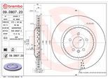 BREMBO Bremsscheibe 09d80723 370mm 30mm für LAND ROVER