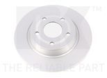 NK Bremsscheibe 3125116 voll 271mm 11mm für Ford