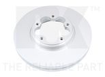NK Bremsscheibe 3125122 Gelocht/innenbel. 288mm 33mm für Ford