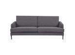 Mid.you 2-Sitzer-Sofa, Grau, Metall, 3-Sitzer, 183x77x87 cm, Wohnzimmer, Sofas & Couches, Sofas, 2-Sitzer Sofas