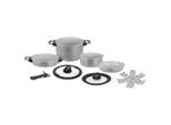 Brunner - Fusion 7+1 - Topf-Set Gr Ø 22 cm grau