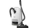 MIELE Bodenstaubsauger "Guard M1 S8380 mit ComfortFit & AirClean Filter, Nachfolger S8360", weiß (brillantweiß), B:49,6cm H:22,7cm T:28,4cm, Bodenstaubsauger, Starke Saugleistung, integriertes Zubehör, höhenverstellbar, Topseller