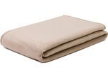 Wohndecke GÖZZE "Arizona", grau (taupe), B:150cm L:200cm, Baumwolle, Polyacryl, Polyester, Wohndecken, Wohndecke, mit farblich passender Bandeinfassung