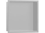 hansgrohe XtraStoris Wandnische 56061380 30x30x10cm, mit integriertem Rahmen