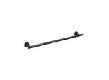 Herzbach Design iX PVD Badetuchhalter 21.816000.1.40 600mm, Black Steel, Wandmontage