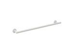 Herzbach Deep White Badetuchhalter 23.816000.1.07 Länge 600 mm, Wandmontage, Befestigung verdeckt, weiß matt