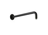 Herzbach Deep Black Wandarm 23.960420.1.12 420 mm, für Regenbrause, schwarz matt
