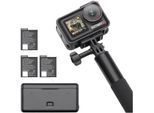 DJI Action Cam "Osmo Action 5 Pro Adventure Combo", schwarz, B:4,42cm H:3,28cm T:7,05cm, Camcorder