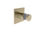 Herzbach Design iX PVD Wandhalter 21.994100.2.41 Brass Steel, Rosette 70x70mm