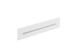 Herzbach Deep White Schwall-Wandauslauf 23.696000.1.07 346x80mm, für Unterputz-Montage, weiß matt