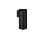 Herzbach Deep Black Zahnbürstenhalter 23.812000.1.12 schwarz matt, Wandmontage