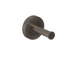 Herzbach Design iX PVD Handtuchhaken 21.819500.1.40 62mm, Black Steel, Wandmontage