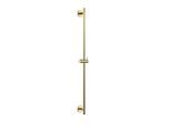 Herzbach MODUL7 seven round Dusch-Wandstange 11.965900.1.03 100cm, stufenlos verstellbar, PVD Gold