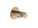 Herzbach Design iX PVD Brauseanschlussbogen 21.995200.1.39 Copper Steel, Rosette d= 70mm, mit Konushalter