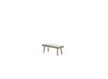 Garden Impressions Decala sportbank aluminium light teak look desert sand