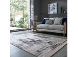 Teppich abstrakt Grau 190 x 290 cm - HURST Kadima Design