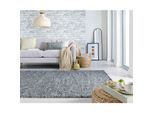 Teppich uni Anthrazit 200 x 290 cm - MEDWAY Kadima Design