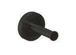 Herzbach Deep Black Handtuchhaken 23.819500.1.12 62 mm, schwarz matt, Wandmontage