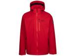 Trespass Heren Montgomery DLX Waterdichte Jas (Rood)