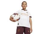 Puma Manchester City-uittenue voor kinderen (Wit/Brons/Bourgondië)