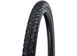 Fahrradreifen SCHWALBE "Marath.Winter Plus", schwarz, reflex, Fahrradreifen, 26 x 2,17, Fahrradreifen