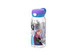 Trinkflasche MEPAL "Trinkflasche mit Klappdeckel Campus 600 ml", bunt (frozen friends), H:19,5cm, Trinkflaschen, Trinkflasche, Spülmaschinengeeignet