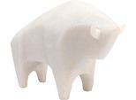 Dekofigur KARE DESIGN "Deko Figur Soft Bull 21cm", weiß, B:29,5cm H:20,5cm T:12,6cm, Dekofiguren, Dekofigur