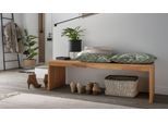 Bank HOME AFFAIRE "Dura - Sitzbank aus Massivholz – langlebig & vielseitig", braun (buche), B:160cm H:45cm, FSC-zertifiziertes Massivholz, Sitzbänke, Bank, Langlebige Qualität, robust & rustikal, mehrere Größen und Varianten