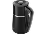 HYUNDAI Wasserkocher "HYUVK309", schwarz, B:26,2cm H:21,6cm T:15,5cm, Wasserkocher, elektronische Temperaturregelung, Thermoskannen-Effekt