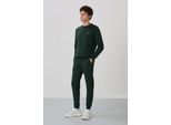 Herren Baumwolle-Polyester Fleece Sweatshirt und Hose Set