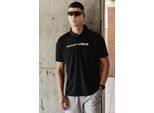 Herren Polo Kragen Knopf T-Shirt