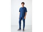 Herren Oversized T-Shirt und Hosen Set