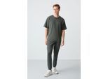 Herren Oversized T-Shirt und Hose Set