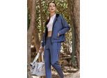 Damen Kapuzen-Zip Sweatshirt und Hose Set