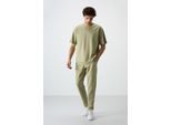 Herren Oversized T-Shirt und Hose Set