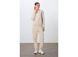 Fleece-Trainingsanzug mit Farbblockierung